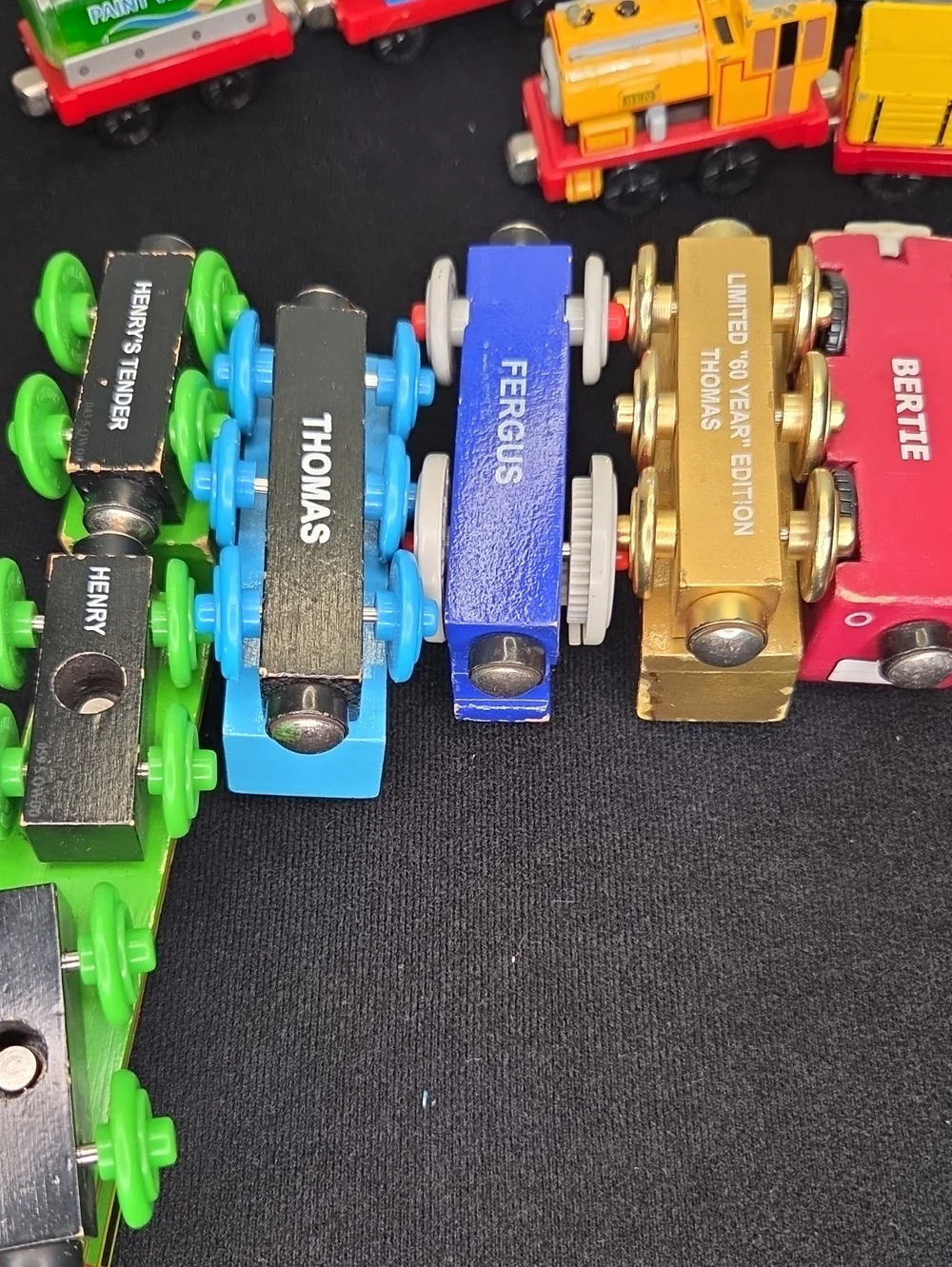 Lot Of Thomas The Tank Engine Wooden And Metal.